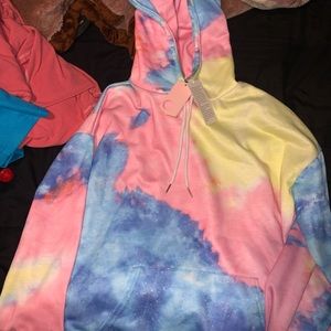 TIE DYE HOODIE (SPACE PRINT)